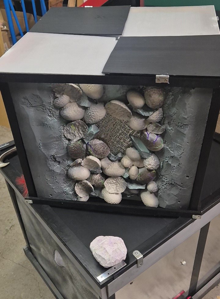 The Vault - Egg panel detail